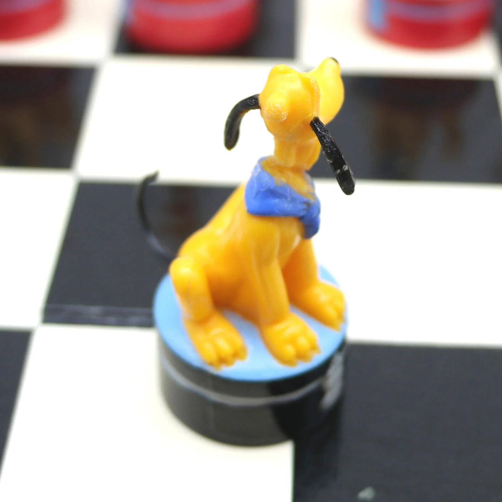 Scatola Giochi Scacchi Scacchiera Personaggi Disney 3D usata pedine Set Completo - Image 5