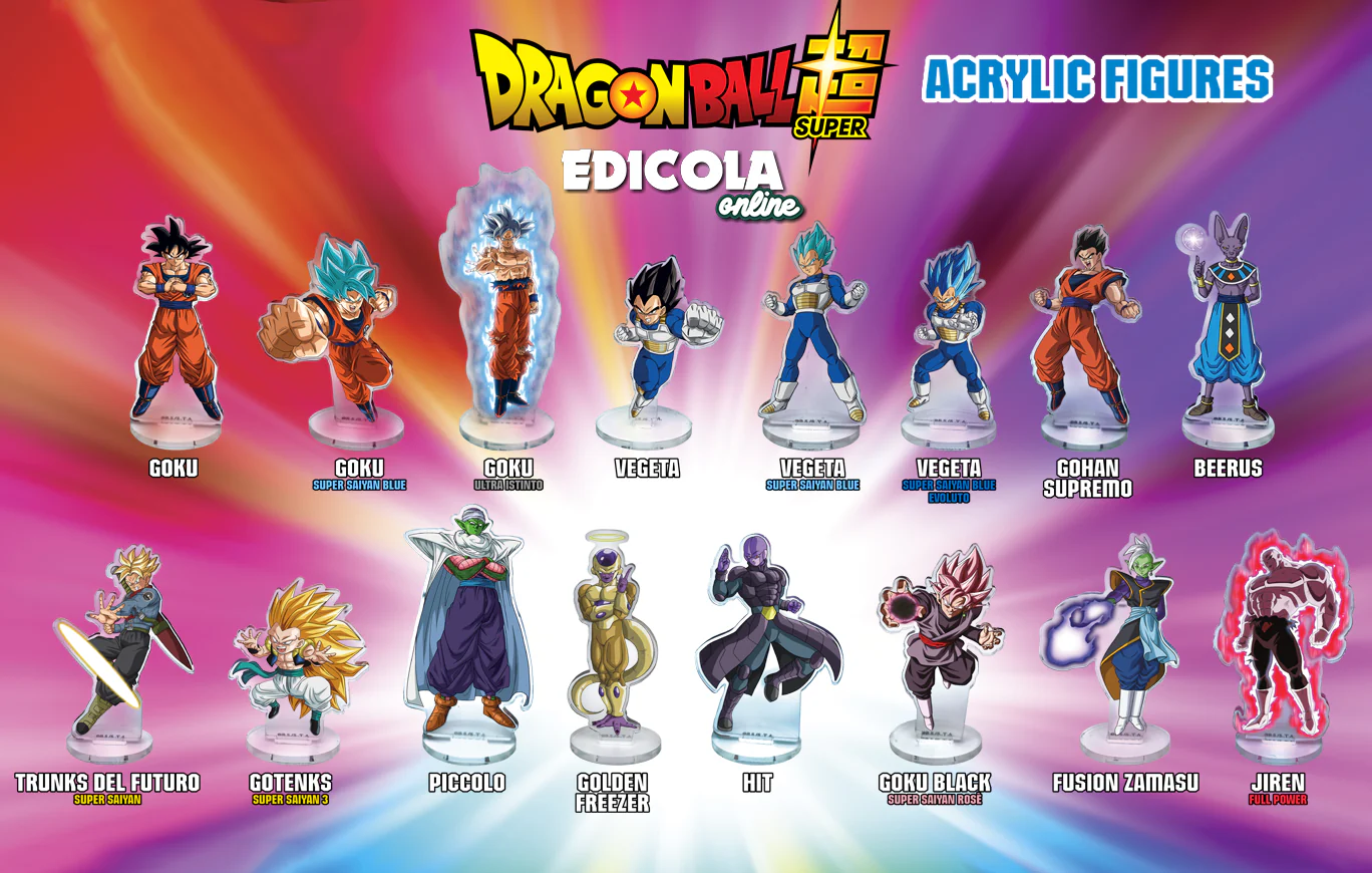Scegli il Personaggi DRAGONBALL Acrylic Figures Dragon ball Super Action Figure - Image 3