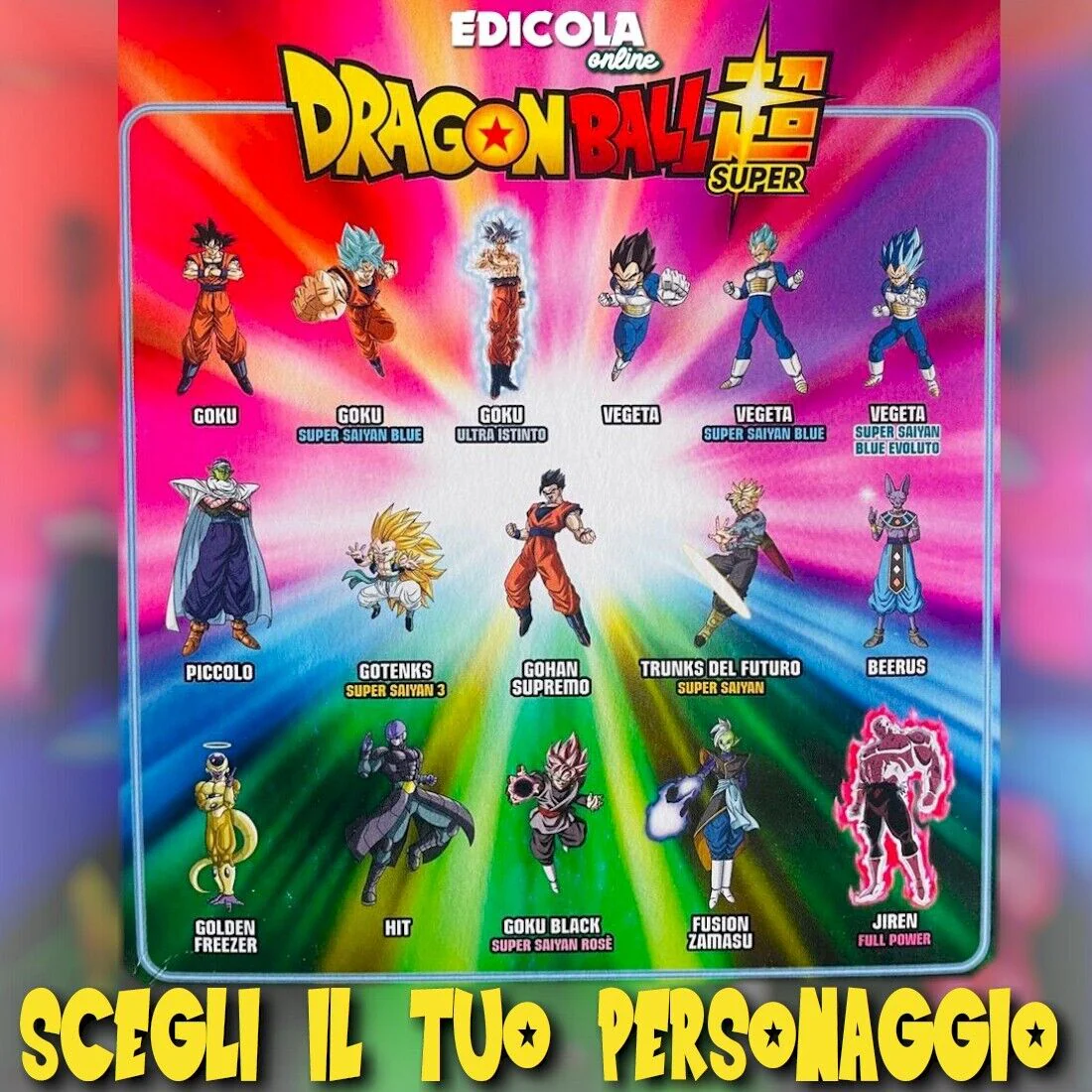 Scegli il Personaggi DRAGONBALL Acrylic Figures Dragon ball Super Action Figure - Image 4