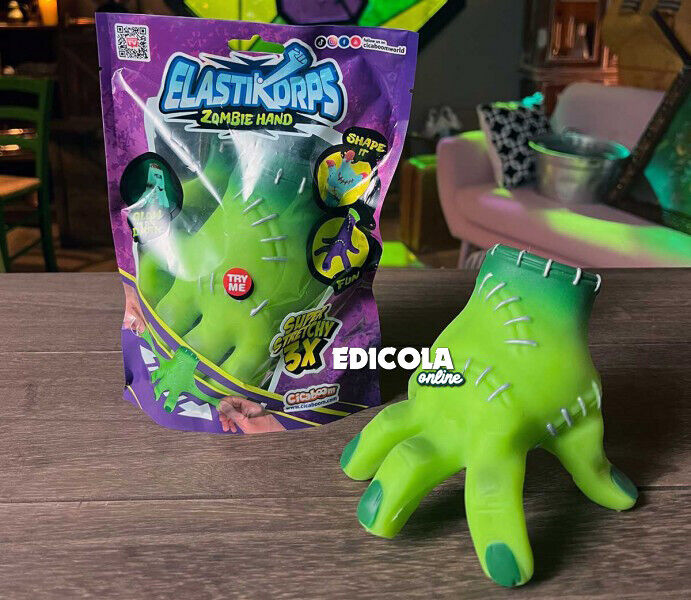 Scegli la Mano Giocattolo Elastikorps Zombie Hand Allungabile Cicaboom Halloween - Image 13