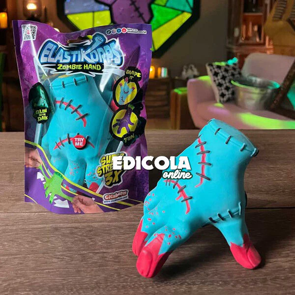 Scegli la Mano Giocattolo Elastikorps Zombie Hand Allungabile Cicaboom Halloween - Image 17