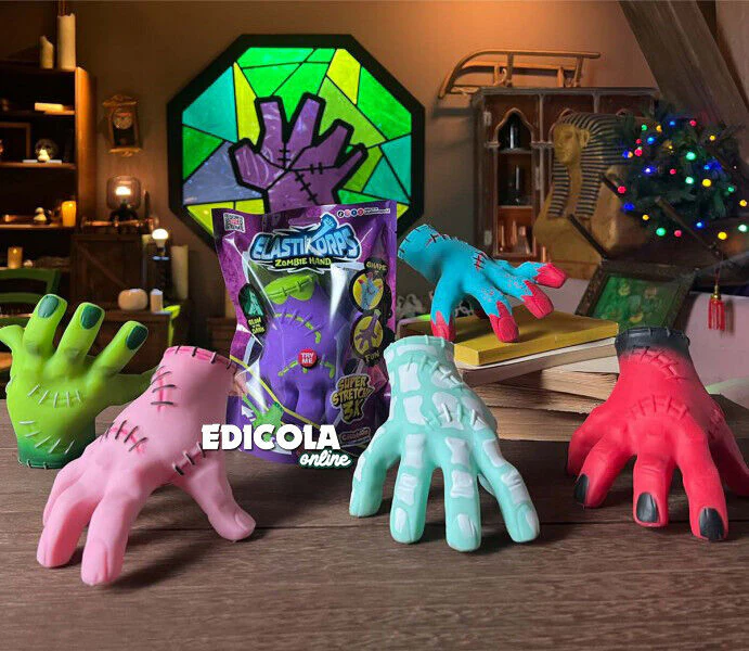 Scegli la Mano Giocattolo Elastikorps Zombie Hand Allungabile Cicaboom Halloween - Image 7