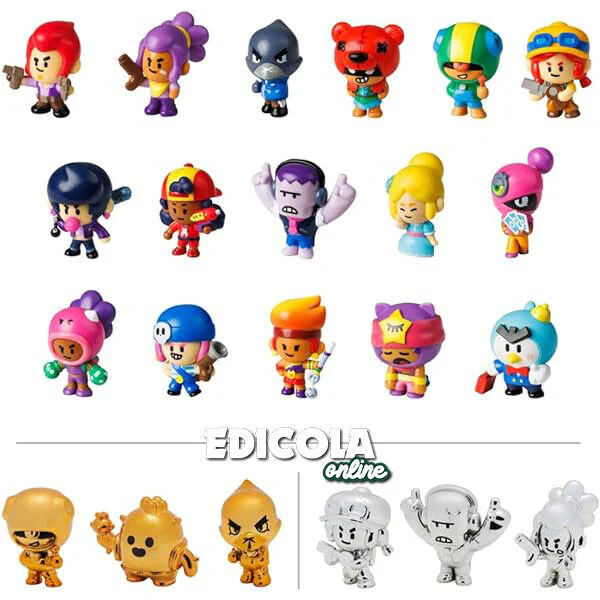 Personaggi BRAWL STARS mini Figures Serie 1 Action Figure 3D - Image 28