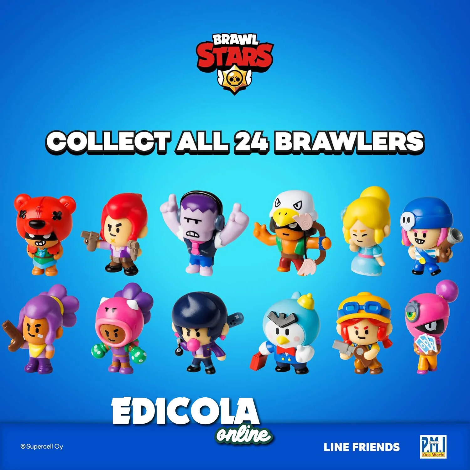 Personaggi BRAWL STARS mini Figures Serie 1 Action Figure 3D - Image 3