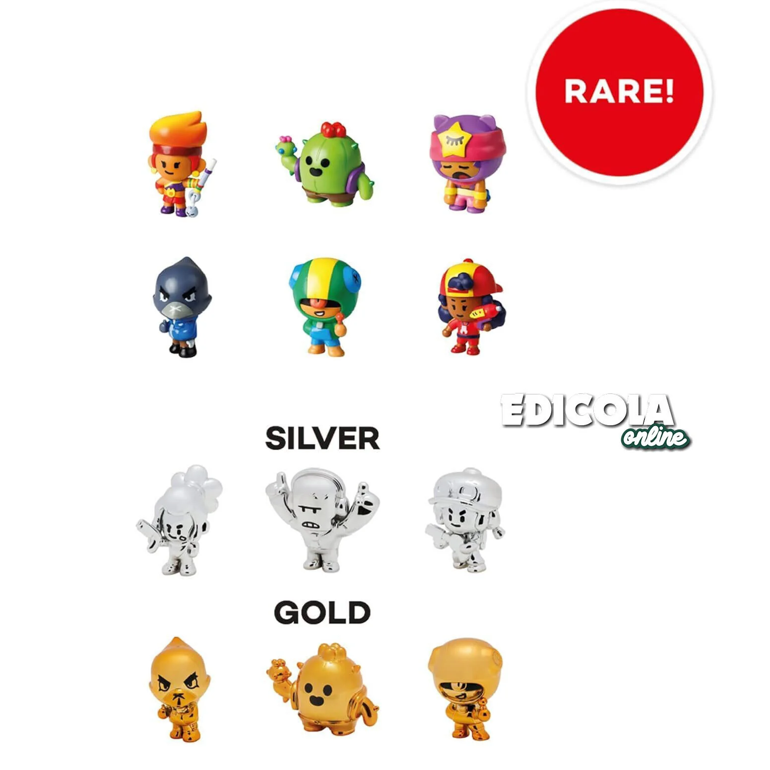 Personaggi BRAWL STARS mini Figures Serie 1 Action Figure 3D - Image 32