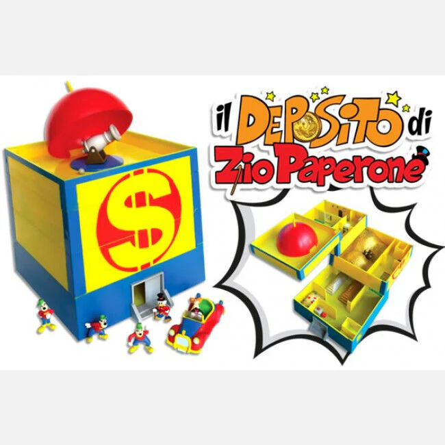 Set 6 Collezione di TOPOLINO IL DEPOSITO DI ZIO PAPERONE Completo Gadget Disney - Image 3