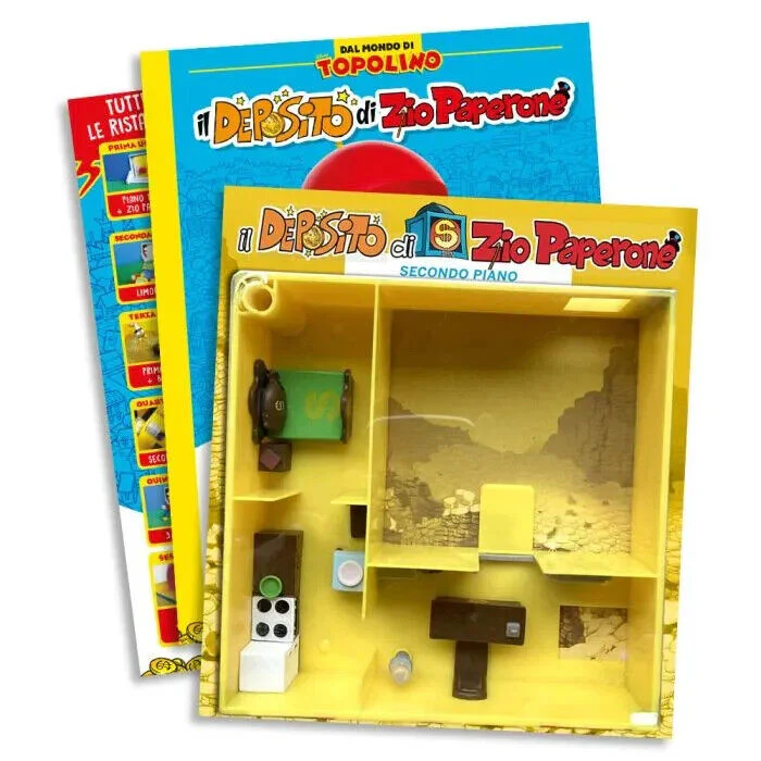 Set 6 Collezione di TOPOLINO IL DEPOSITO DI ZIO PAPERONE Completo Gadget Disney - Image 6