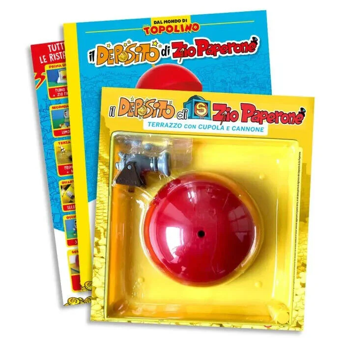 Set 6 Collezione di TOPOLINO IL DEPOSITO DI ZIO PAPERONE Completo Gadget Disney - Image 7