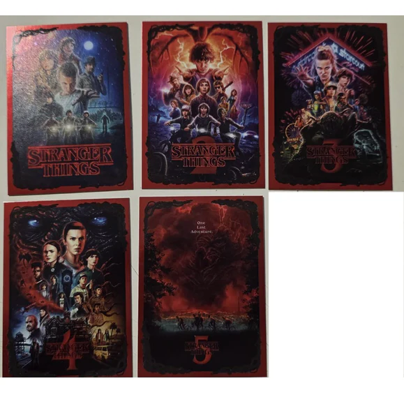 Set Album e/o Bustine di Figurine Stranger Things - One Last Strange Adventure (Panini 2025) - Image 11