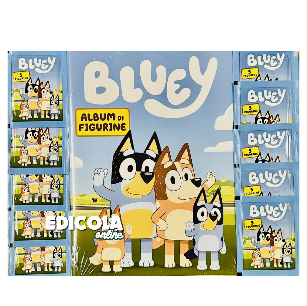 Set Album e/o bustine sigillate di Figurine BLUEY 2024 Sticker - Image 3