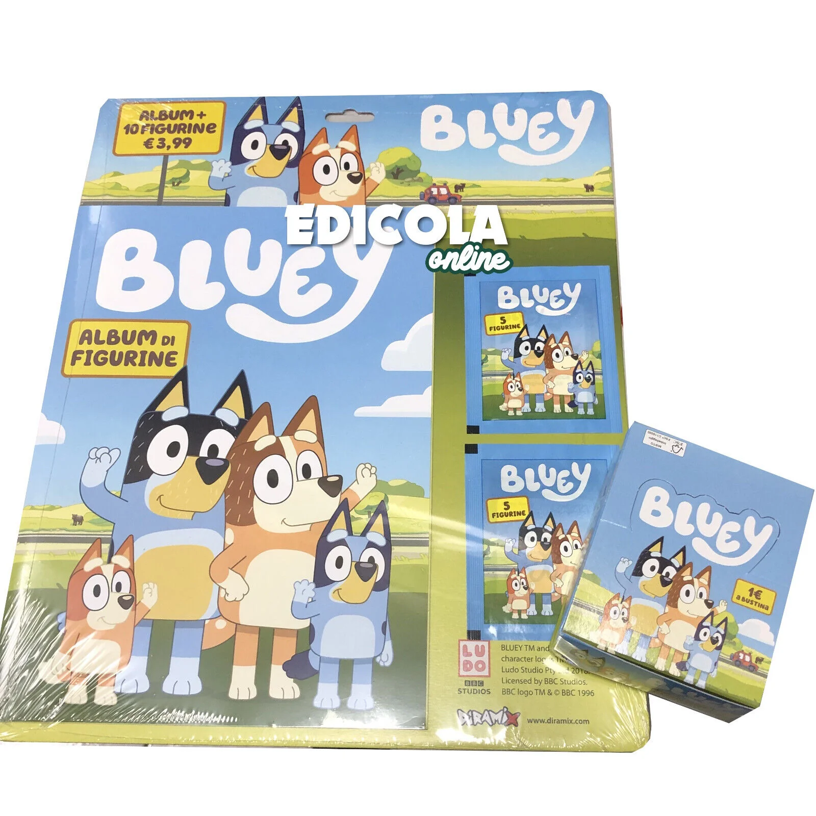 Set Album e/o bustine sigillate di Figurine BLUEY 2024 Sticker - Image 4