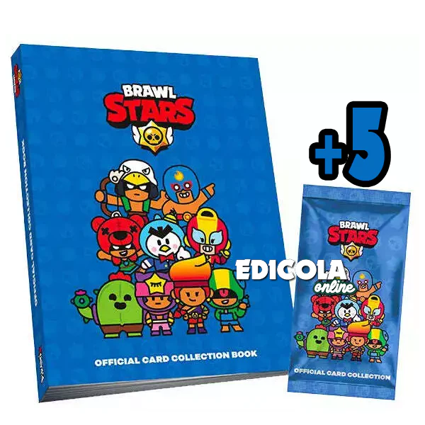 Set Album e/o bustine sigillate di Card BRAWL STARS - Serie 2 "Blu" (2024) - Image 4