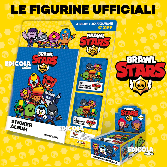 Set Album e/o bustine sigillate di Figurine BRAWL STARS Sticker - Image 7