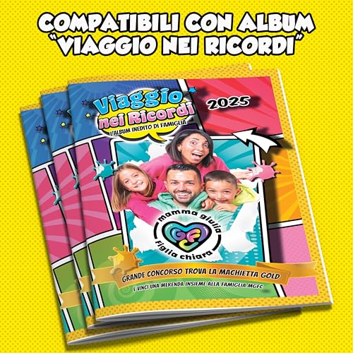 Set Album e/o bustine sigillate di Figurine Mamma Giulia e figlia Chiara - Il viaggio dei Ricordi (2025) - Image 4