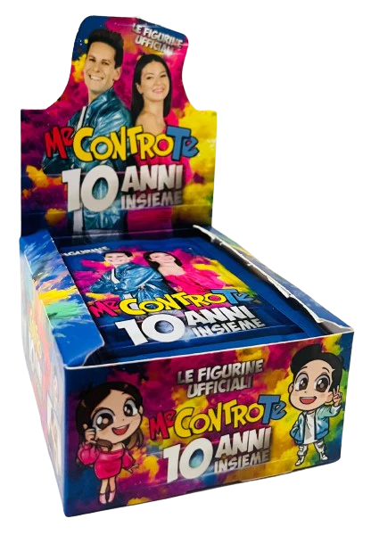 Set Album Me CONTRO Te 10 ANNI INSIEME 2024 LUI e SOFI Bustine di Figurine Card - Image 10