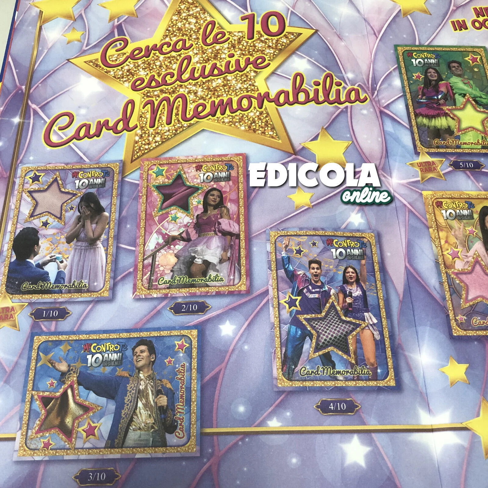 Set Album Me CONTRO Te 10 ANNI INSIEME 2024 LUI e SOFI Bustine di Figurine Card - Image 22