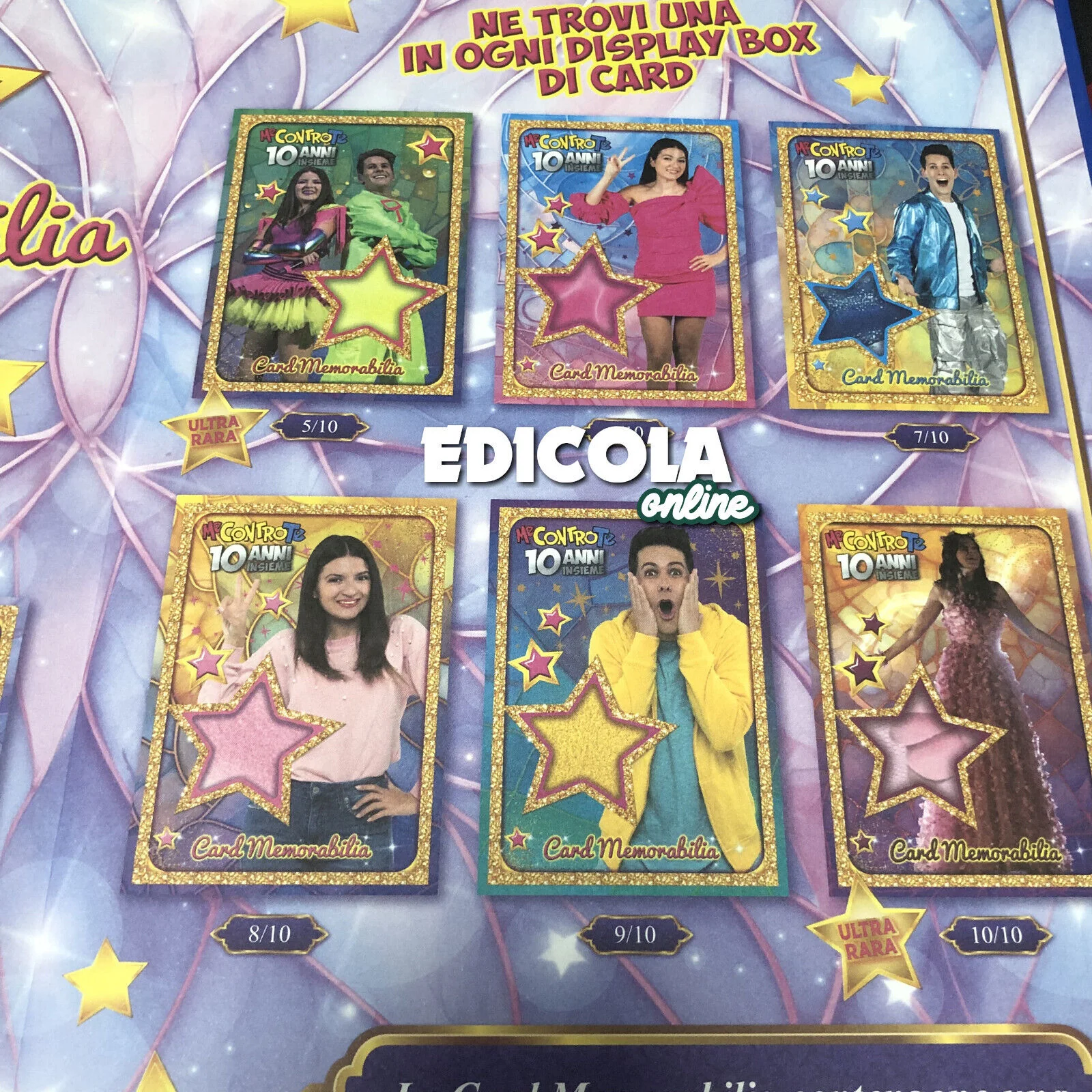 Set Album Me CONTRO Te 10 ANNI INSIEME 2024 LUI e SOFI Bustine di Figurine Card - Image 23