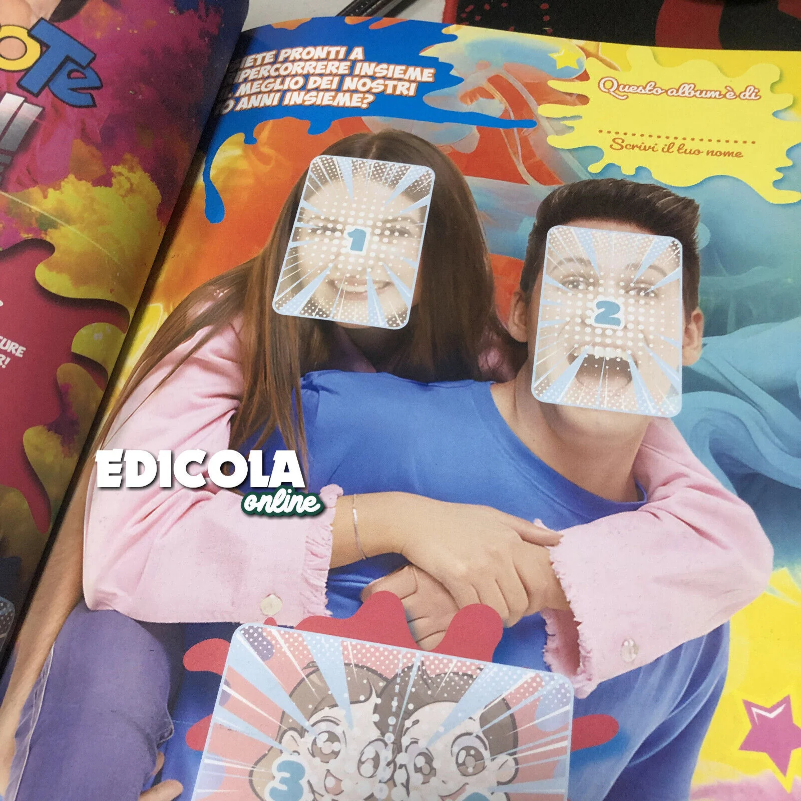 Set Album Me CONTRO Te 10 ANNI INSIEME 2024 LUI e SOFI Bustine di Figurine Card - Image 29