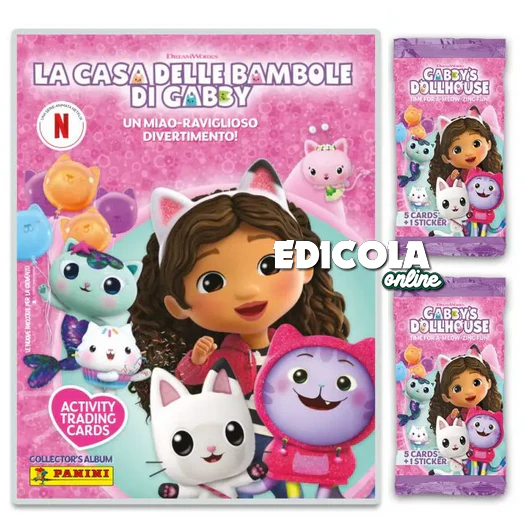 Set Raccoglitore e/o Bustine di Card "La Casa delle Bambole di Gabby" Panini - Image 3