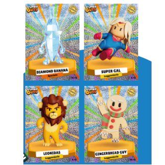 Set RAINBOW Edition Official Card STUMBLE GUYS Limited Banana - Image 5