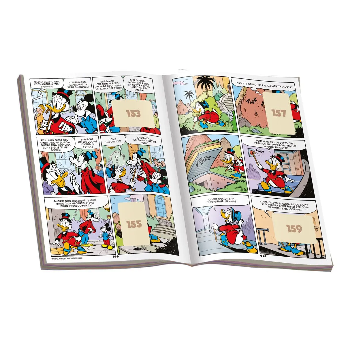 Starter Pack : Album  di Topolino + Personaggio 3D + 10 Bustine di figurine "Storie di un mondo fantastico"  2023 - Image 3