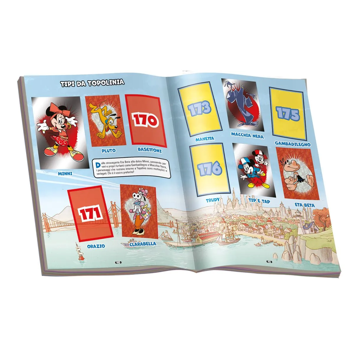 Starter Pack : Album  di Topolino + Personaggio 3D + 10 Bustine di figurine "Storie di un mondo fantastico"  2023 - Image 7