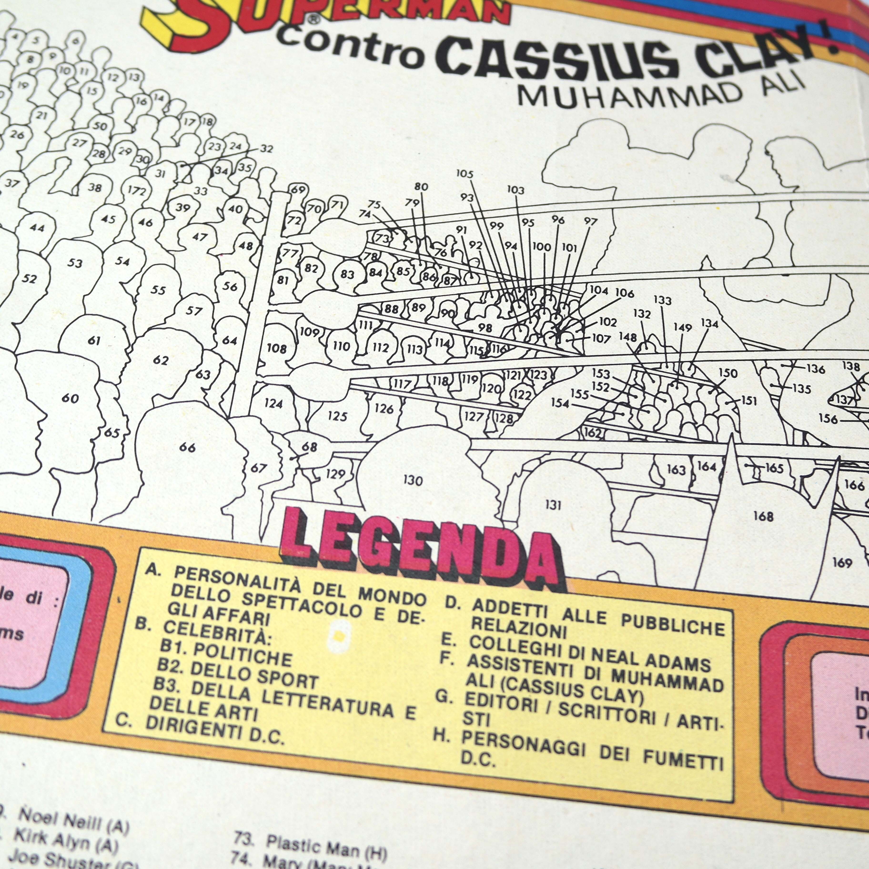 SUPERMAN contro CASSIUS CLAY (MUHAMMAD ALI) 1978 - EDITORE CENISIO - Il Match del Secolo - Image 4