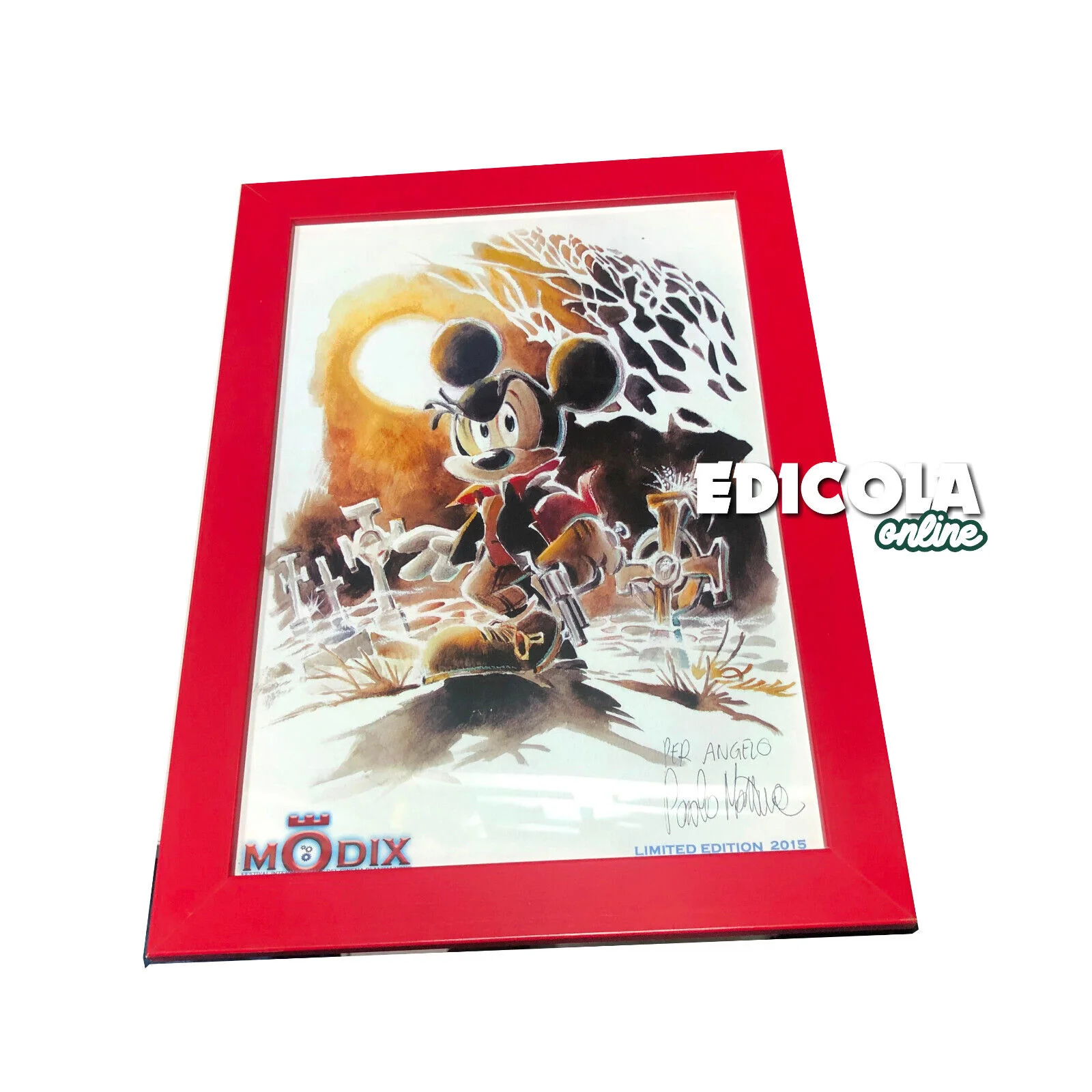 TOPOLINO 3094 Variant Cover Dylan Top Dog + Anteprima e Autografo Paolo Mottura - Image 5