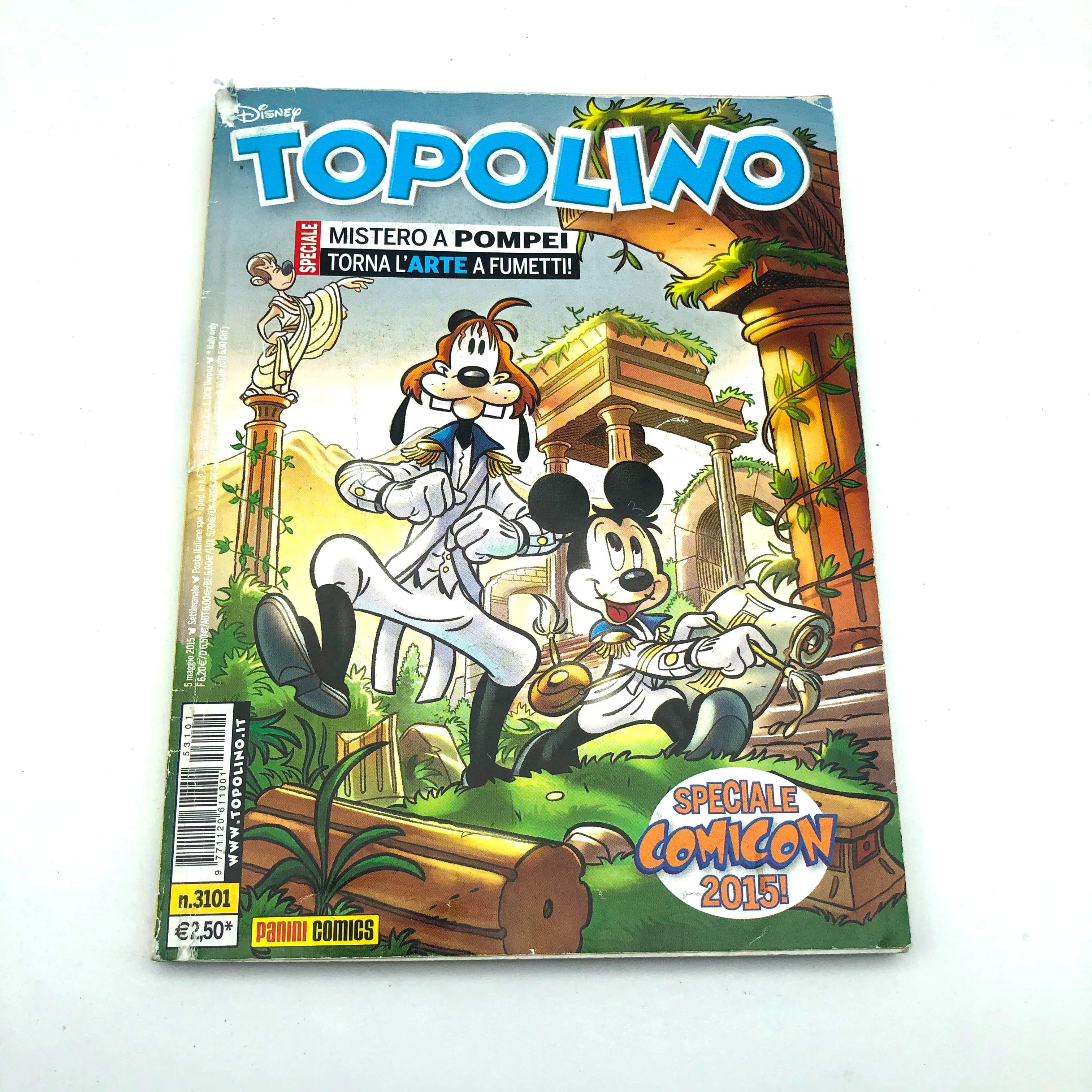 Topolino libretto n. 3101 Edizione Speciale Comicon 2015 (Storia di topolino a Pompei) - Image 3