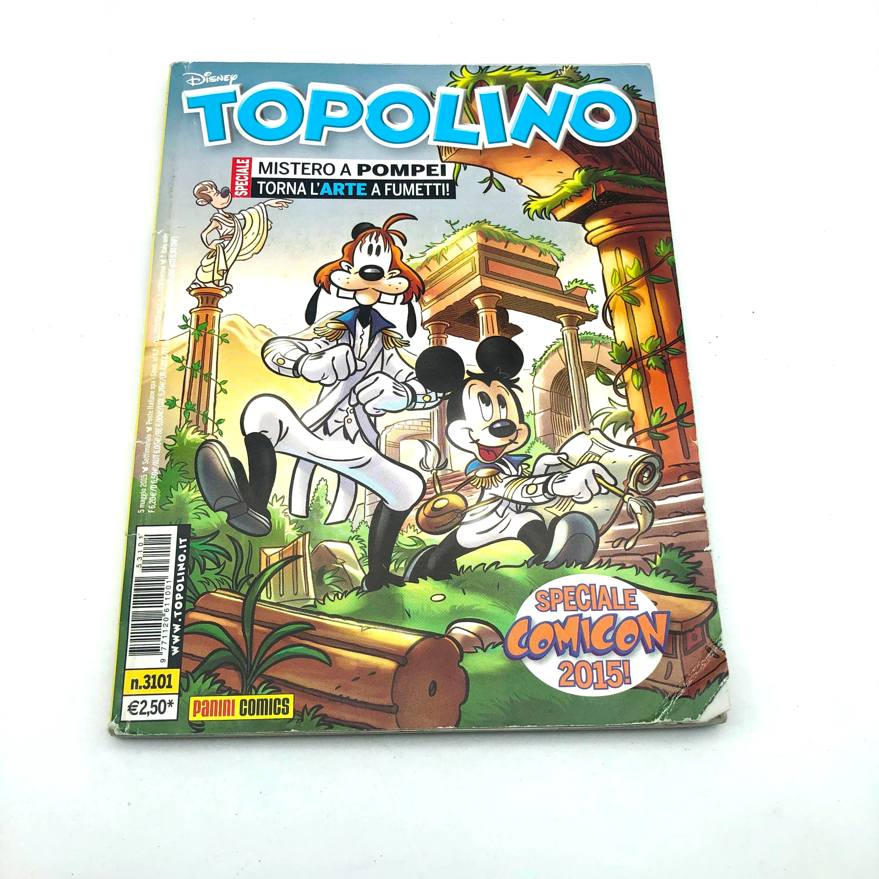 Topolino libretto n. 3101 Edizione Speciale Comicon 2015 (Storia di topolino a Pompei) - Image 4