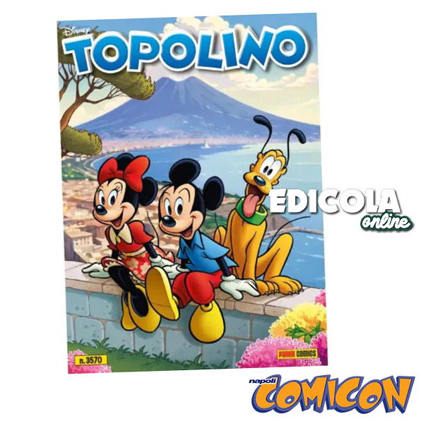 Fumetto TOPOLINO libretto n. 3570 da Collezione Variant Comicon Napoli 2024 Raro - Image 10