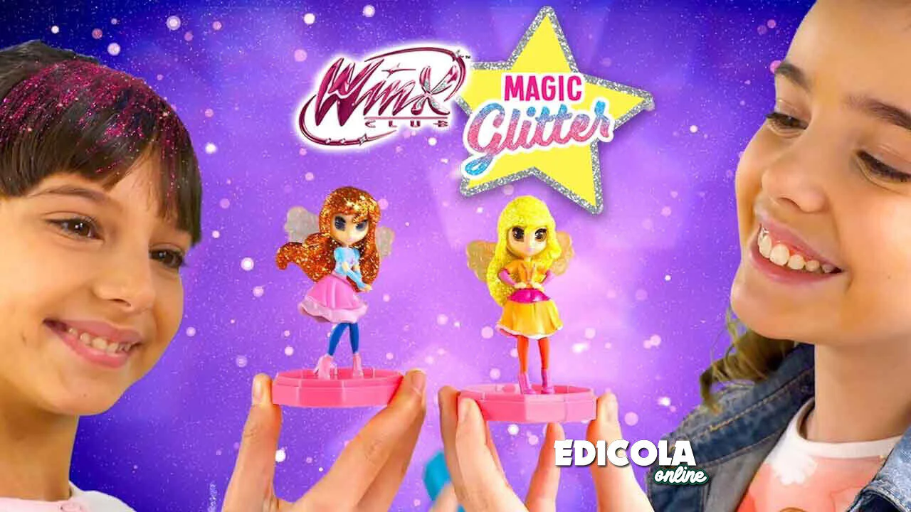 Winx Club da Collezione MAGIC Glitter Action Figure Bambola di Bloom Flora Aisha - Image 3