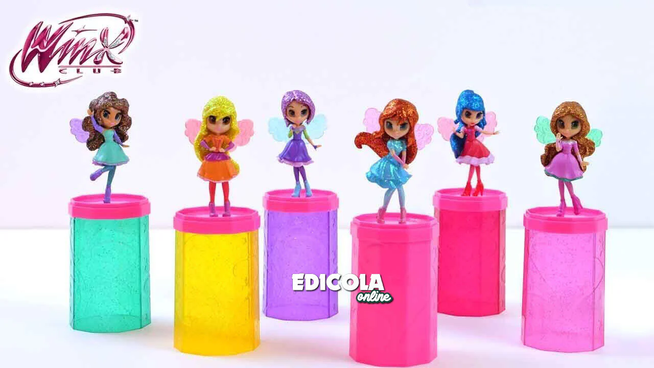 Winx Club da Collezione MAGIC Glitter Action Figure Bambola di Bloom Flora Aisha - Image 4