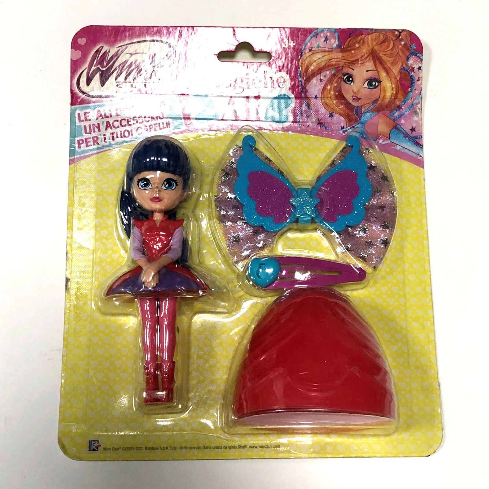 Winx Club da Collezione MAGICHE ALI Action Figure Bambola di Flora Stella Bloom - Image 5