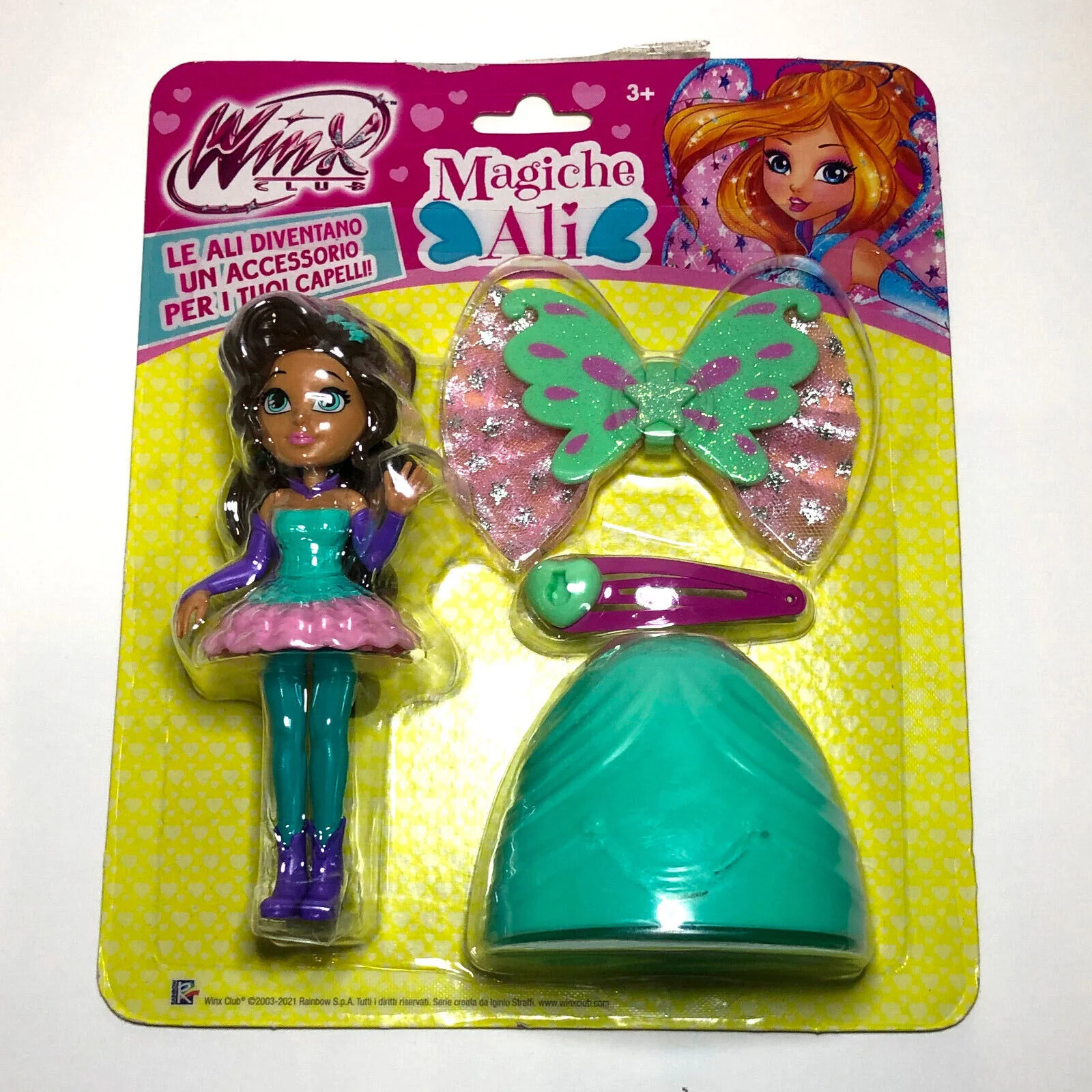 Winx Club da Collezione MAGICHE ALI Action Figure Bambola di Flora Stella Bloom - Image 6