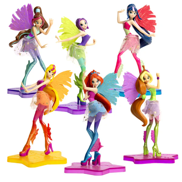 Winx Club da Collezione SIRENIX Action Figure Bambola di Bloom Flora Aisha Musa - Image 9